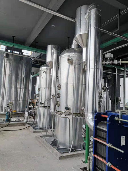 氯化铵蒸发器-安装完成